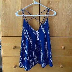 💙 cross back Mahina top 🤍